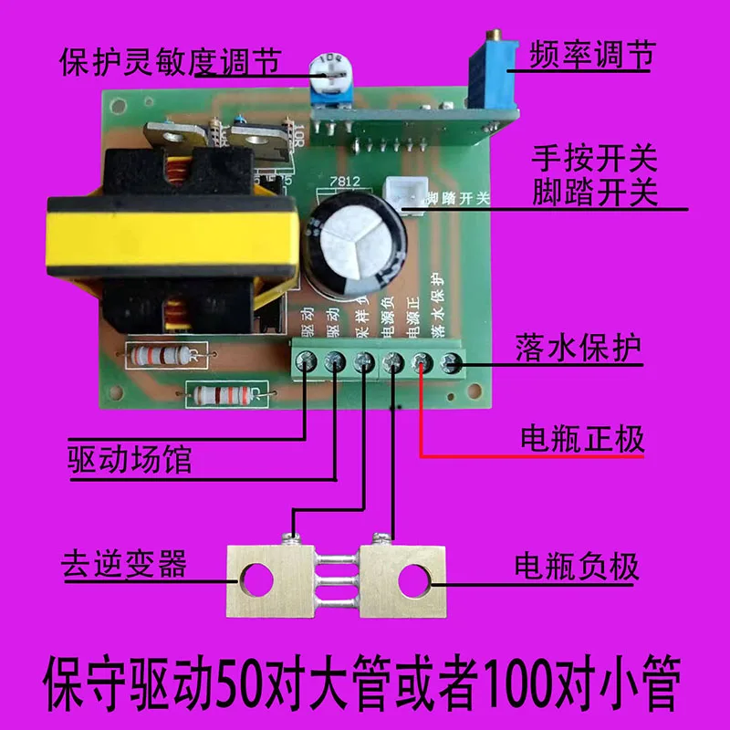 High-power Inverter Drive Board Variable Drive Front Stage Overcurrent Protection Over-water Protection 3525 Transformer Drive 
High-power Inverter Drive Board Variable Drive Front Stage Overcurrent Protection Over-water Protection 3525 Transformer Drive
