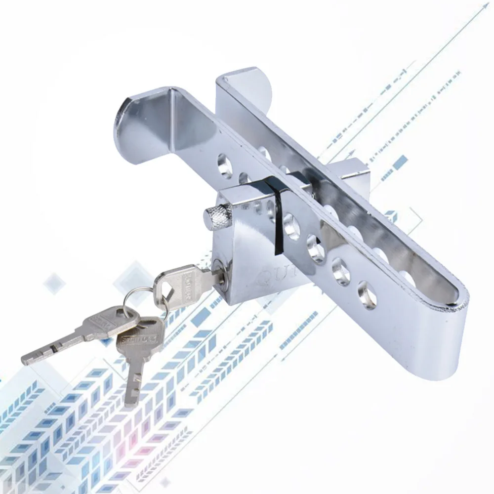 Auto Anti-theft Clutch Lock Car Brake Stainless Strong Lock Tool Vehicle Brake Lock (Sliver)
Auto Anti-theft Clutch Lock Car Brake Stainless Strong Lock Tool Vehicle Brake Lock (Sliver)