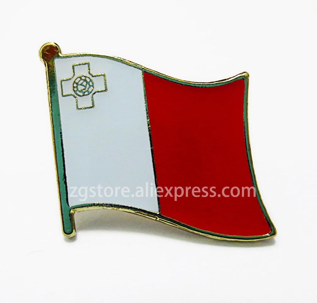 Wholesale Lot of 10 pcs National flag Lapel Pins brooch Badge Emblem Malta
Wholesale Lot of 10 pcs National flag Lapel Pins brooch Badge Emblem Malta