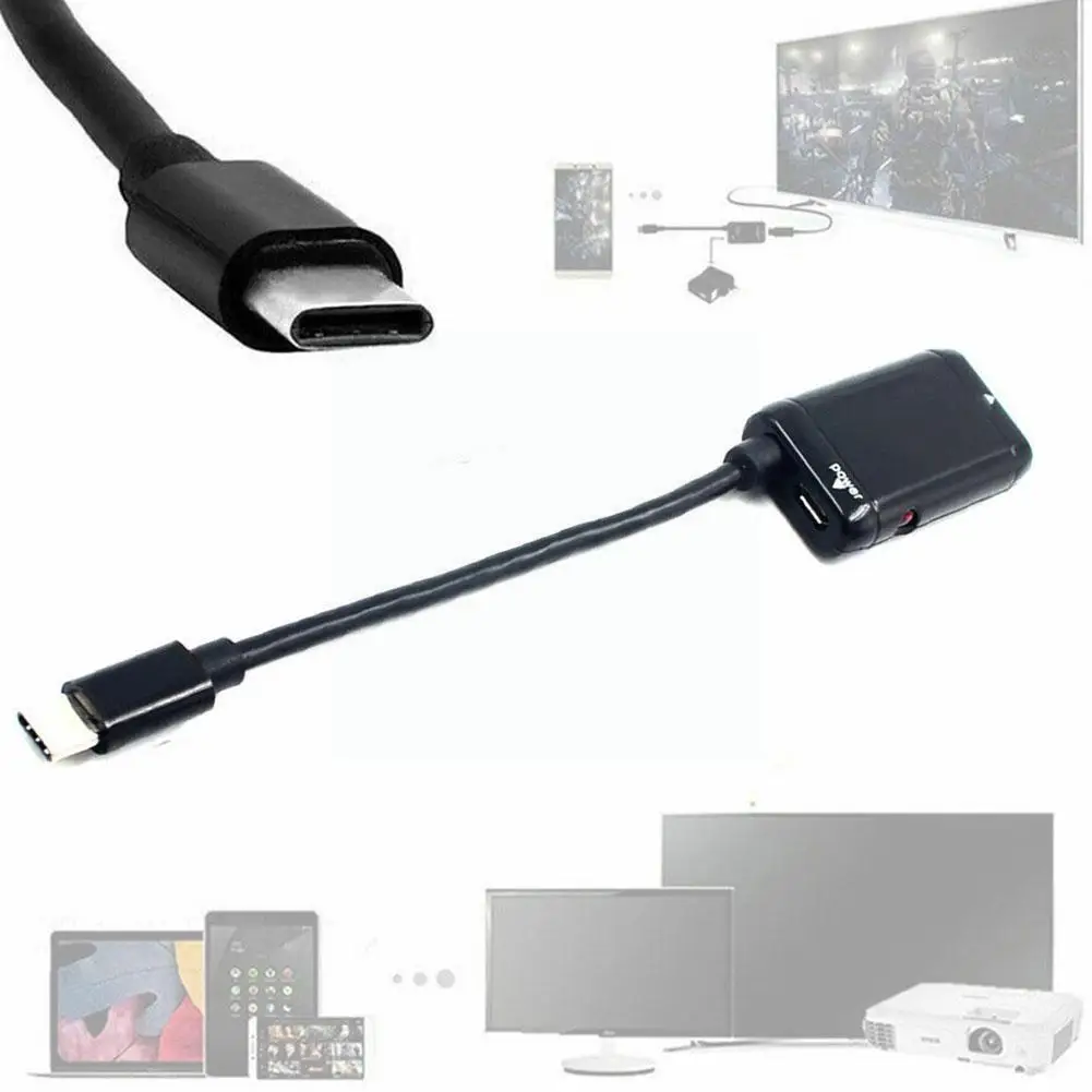 NEW USB 3.1 to HDMI-compatible conversion adapter Type-C to HDMI-compatible For New Adapter HD 1080P MacBook Cable M0J4
NEW USB 3.1 to HDMI-compatible conversion adapter Type-C to HDMI-compatible For New Adapter HD 1080P MacBook Cable M0J4