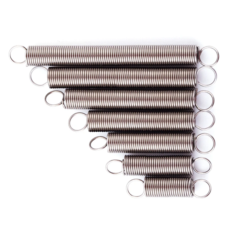 10Pcs Wire Dia 0.6mm 304 Stainless Steel Dual Hook Small Tension Extension Spring Outer Dia 4mm 5mm 6mm 7mm 8mm Length 15-60mm
10Pcs Wire Dia 0.6mm 304 Stainless Steel Dual Hook Small Tension Extension Spring Outer Dia 4mm 5mm 6mm 7mm 8mm Length 15-60mm