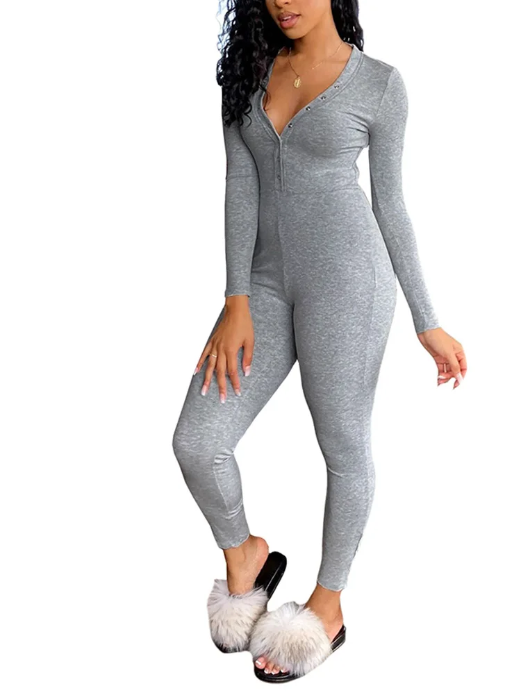 Lounge wear Solid Fitness Body Jumpsuit Women Sexy V Neck Long Sleeve Leggings Bodycon Rompers Womens Jumpsuit Women Clothing
Lounge wear Solid Fitness Body Jumpsuit Women Sexy V Neck Long Sleeve Leggings Bodycon Rompers Womens Jumpsuit Women Clothing