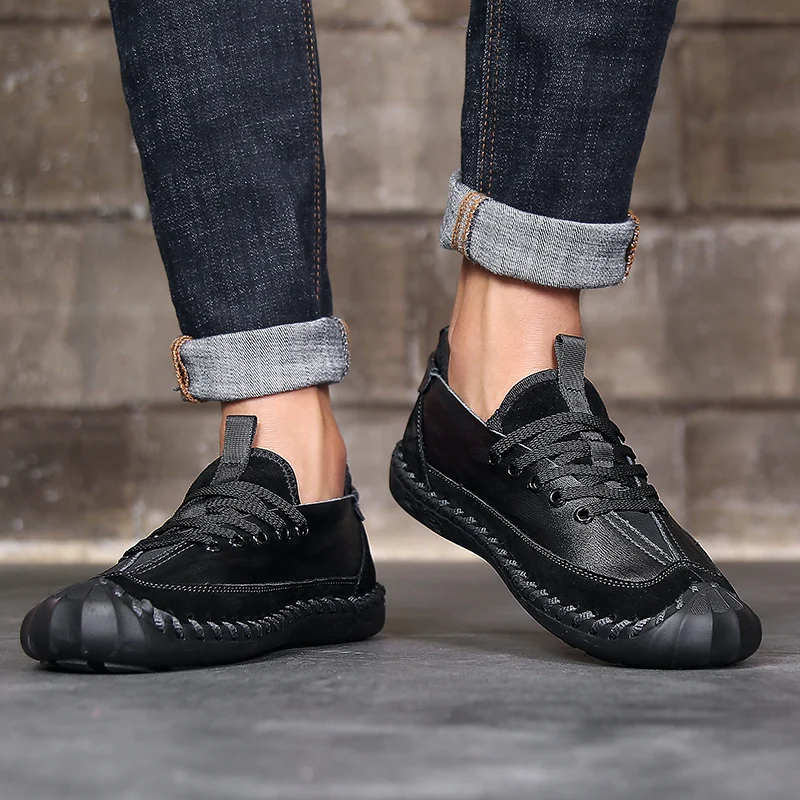 Handmade sewing Men Casual Shoes High-quality Flats Fashion Shoes Men Driving Shoes Men's Soft moccasins big size 48
Handmade sewing Men Casual Shoes High-quality Flats Fashion Shoes Men Driving Shoes Men's Soft moccasins big size 48