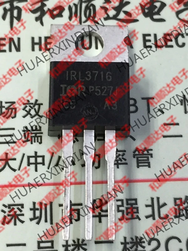 20 шт./лот новый оригинальный IRL3716PBF IRL3716 220 20V 180A|Компоненты предохранителей| |