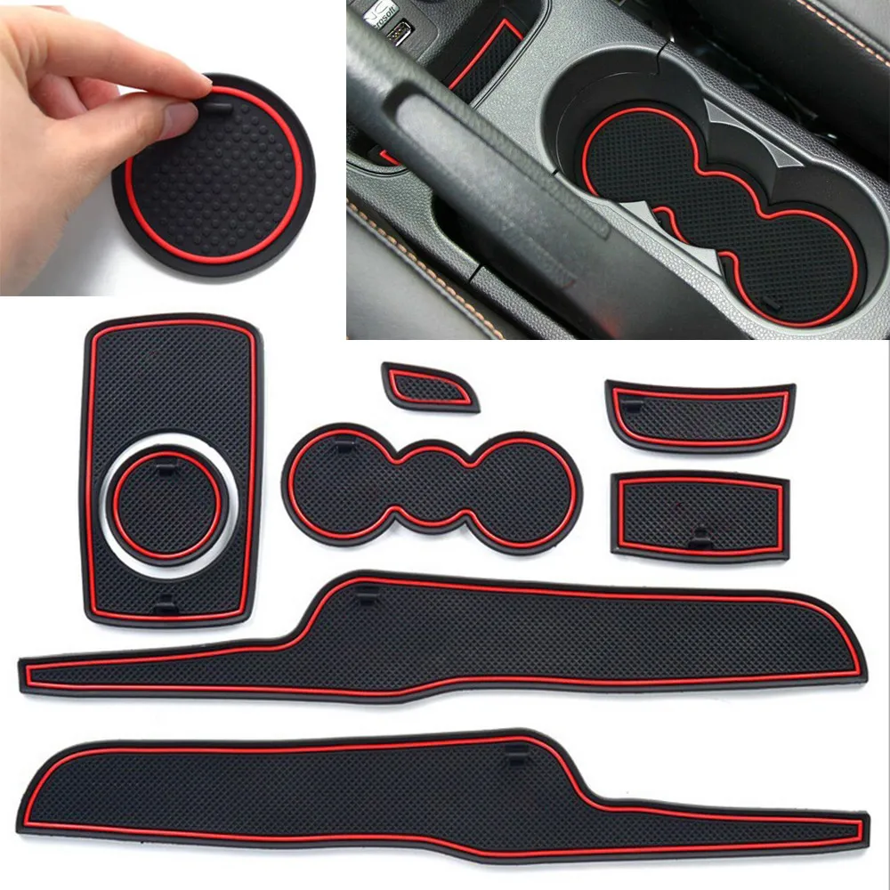 1set 8Pcs Interior Soft Rubber Door Panel Mats For Ford Fiesta 2009-2014 Non-Slip Interior Door Gate Pad Panel Cup Mat
1set 8Pcs Interior Soft Rubber Door Panel Mats For Ford Fiesta 2009-2014 Non-Slip Interior Door Gate Pad Panel Cup Mat