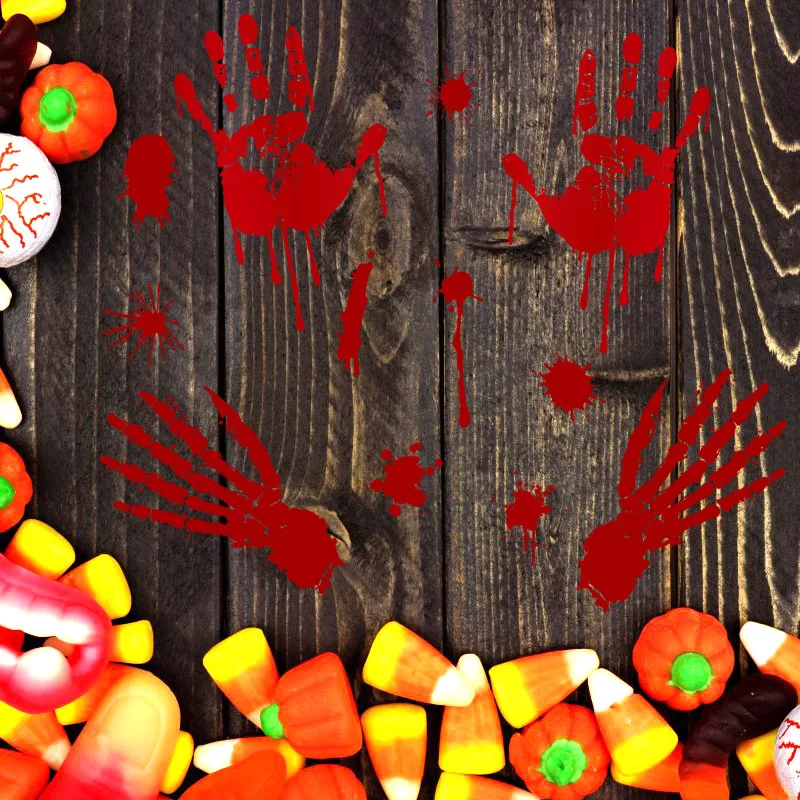 Halloween Blood Handprint Wall Sticker Festival Home Decor Decals Wallpaper Window Glass Holiday Decoration Halloween Sticker
Halloween Blood Handprint Wall Sticker Festival Home Decor Decals Wallpaper Window Glass Holiday Decoration Halloween Sticker