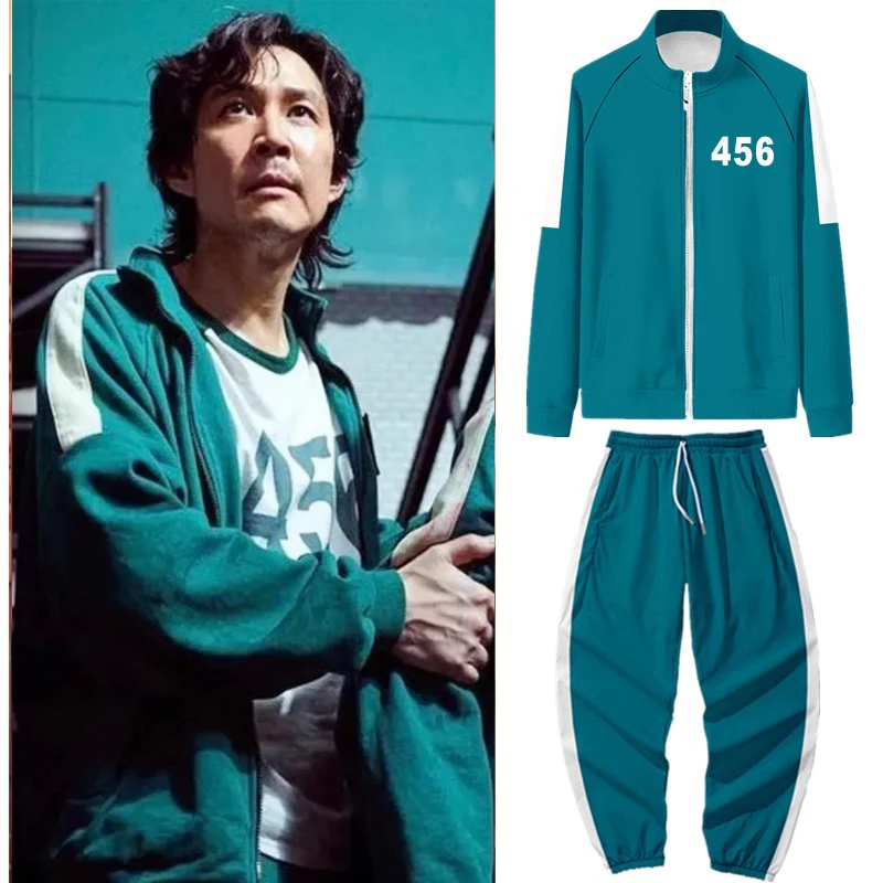 Костюм для косплея в Корейском стиле из игры «кальмар» 
Костюм для косплея в Корейском стиле из игры «кальмар»