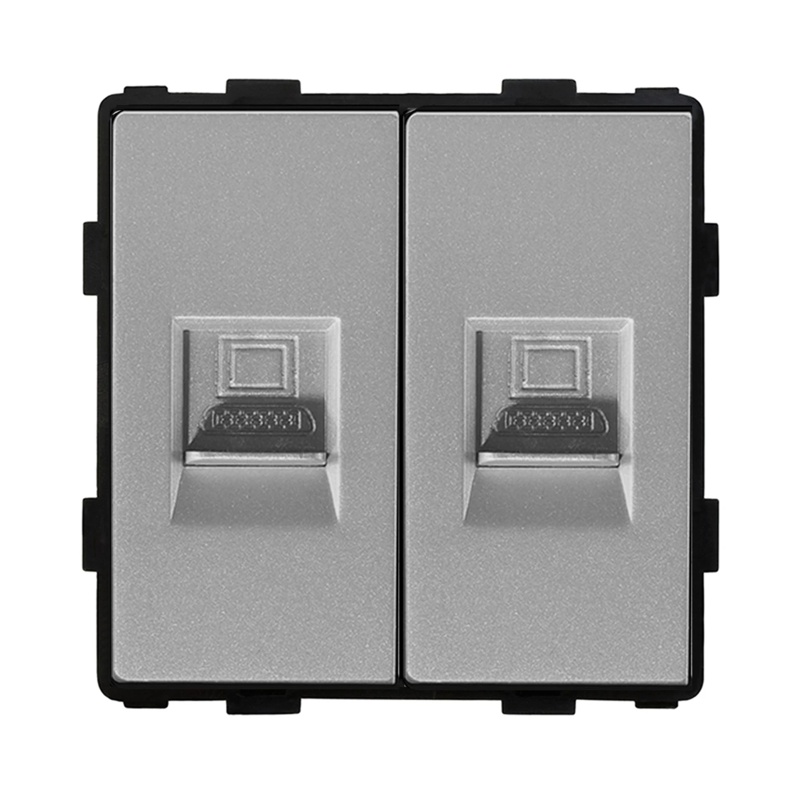 Розетка Bseed USB с стеклянной рамкой серого цвета
Розетка Bseed USB с стеклянной рамкой серого цвета