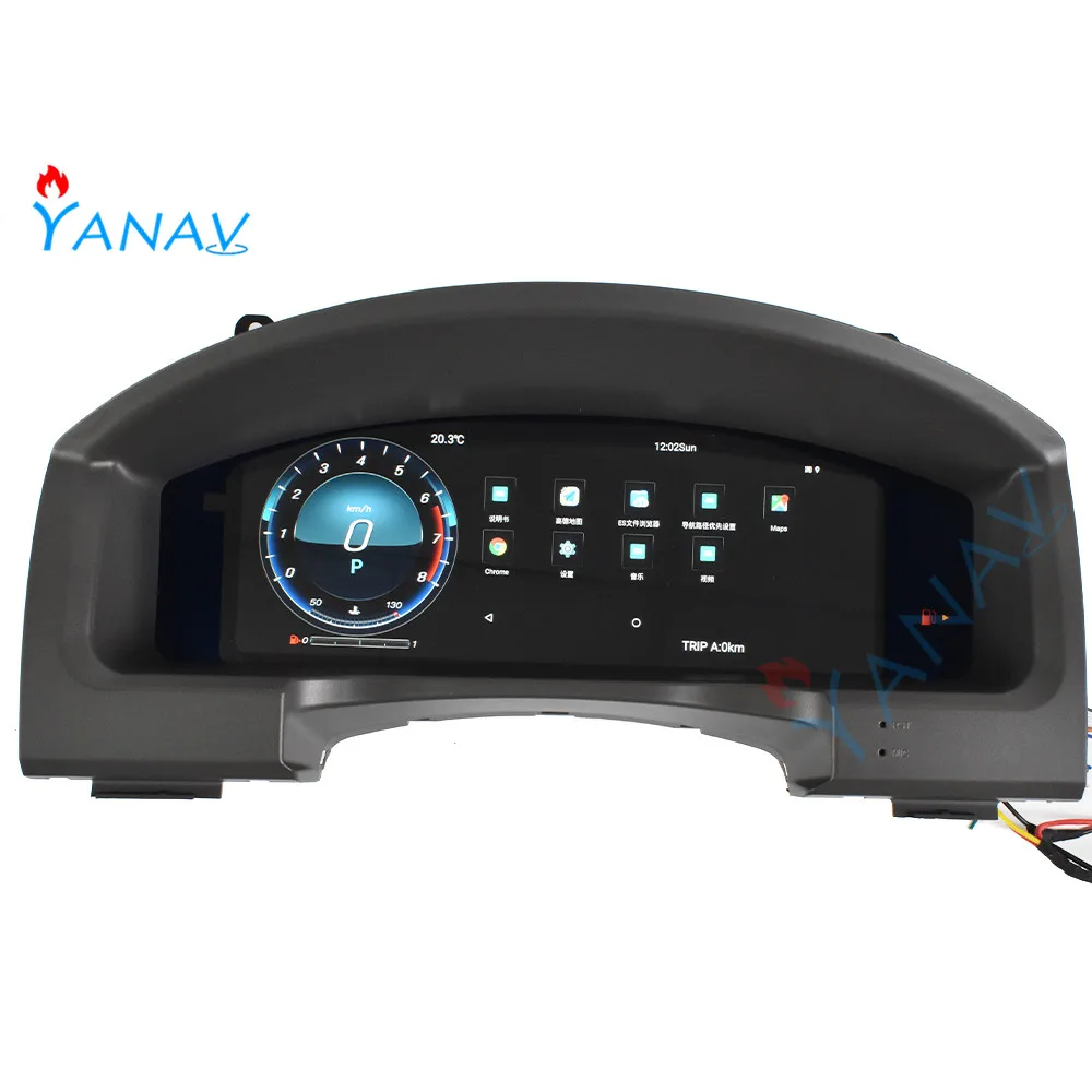Android system Car GPS Navigation LCD instrument screen For-Toyota Land Cruiser 2008-2019 car dashboard Multimedia player
Android system Car GPS Navigation LCD instrument screen For-Toyota Land Cruiser 2008-2019 car dashboard Multimedia player