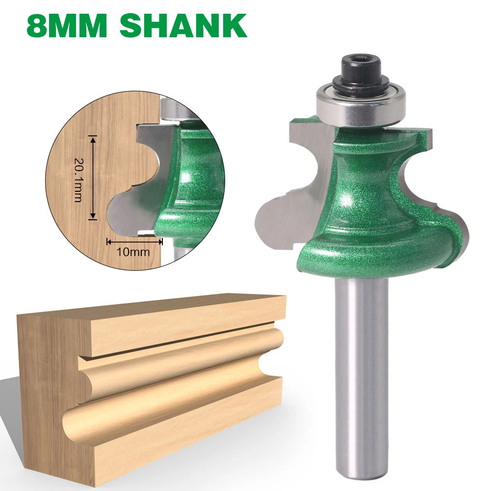 Фреза для резьбы по дереву, хвостовик 8 мм, 1 шт. 
Фреза для резьбы по дереву, хвостовик 8 мм, 1 шт.