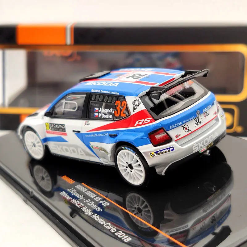 IXO 1:43 для Skoda Фария R5 #32 Winner Rallye Monte Carlo 2018 RAM664 лимитированный выпуск - купить по