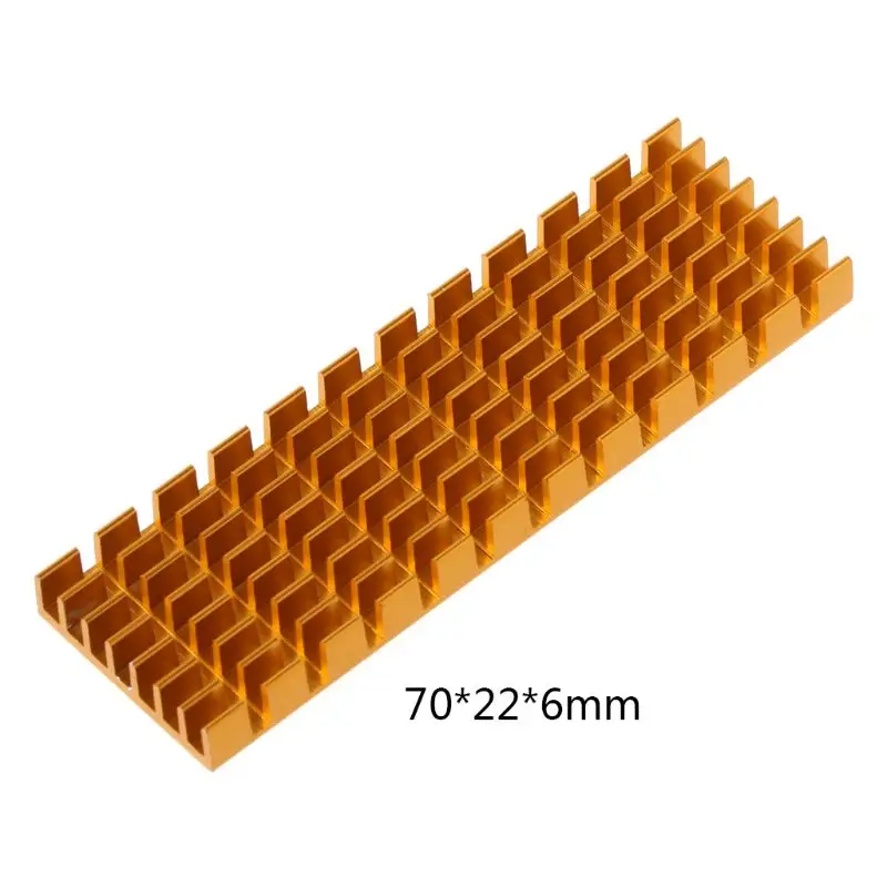 M.2 NVME 2280 Solid State Hard Disk Heat Dissipation SSD Heat Sink Cooler Radiator
M.2 NVME 2280 Solid State Hard Disk Heat Dissipation SSD Heat Sink Cooler Radiator