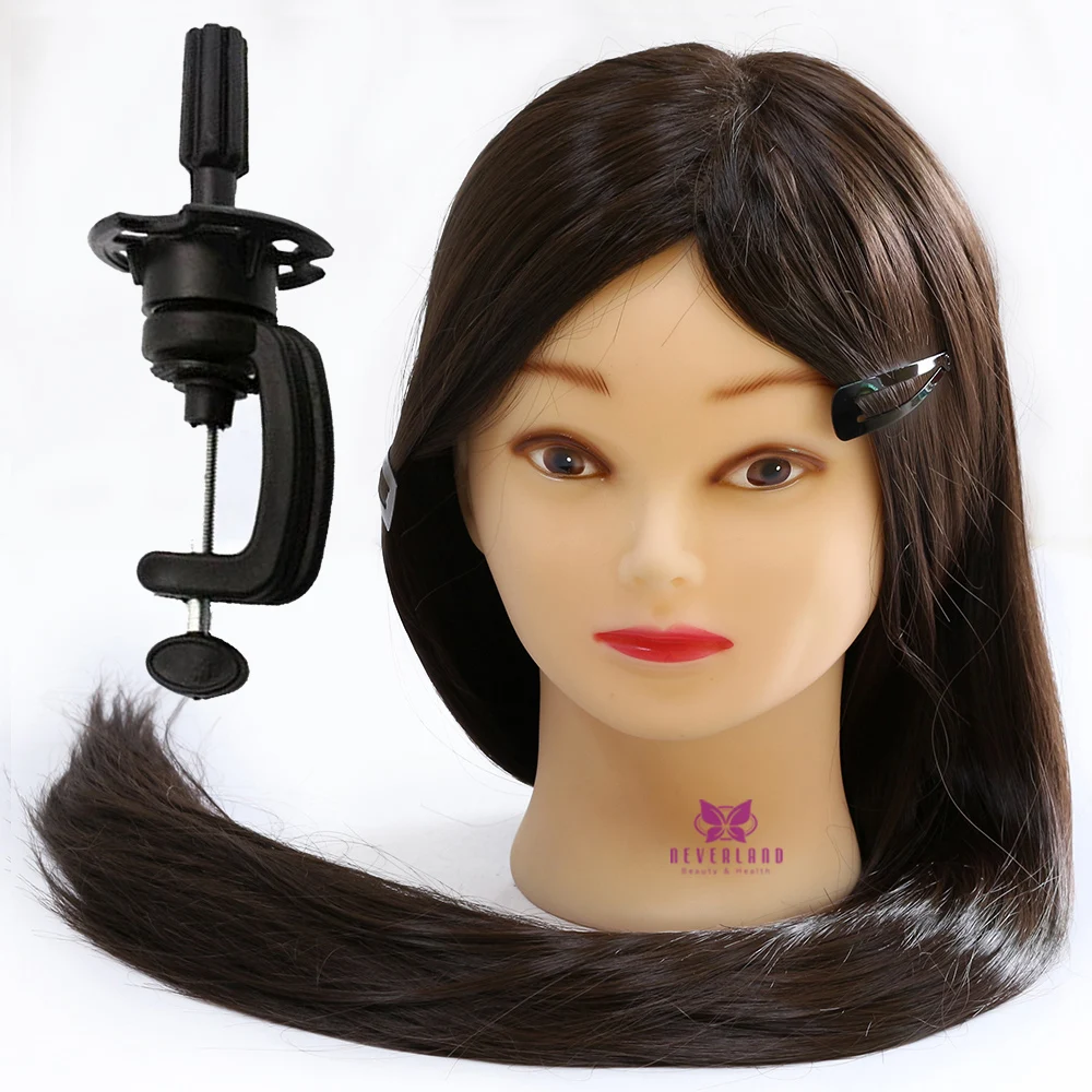 26''100% Matt Synthetic Hair Training Head Hairdressing Mannequin Head Hairstyles Doll for Hairdresser Clamp Holder Manikin Head
26''100% Matt Synthetic Hair Training Head Hairdressing Mannequin Head Hairstyles Doll for Hairdresser Clamp Holder Manikin Head