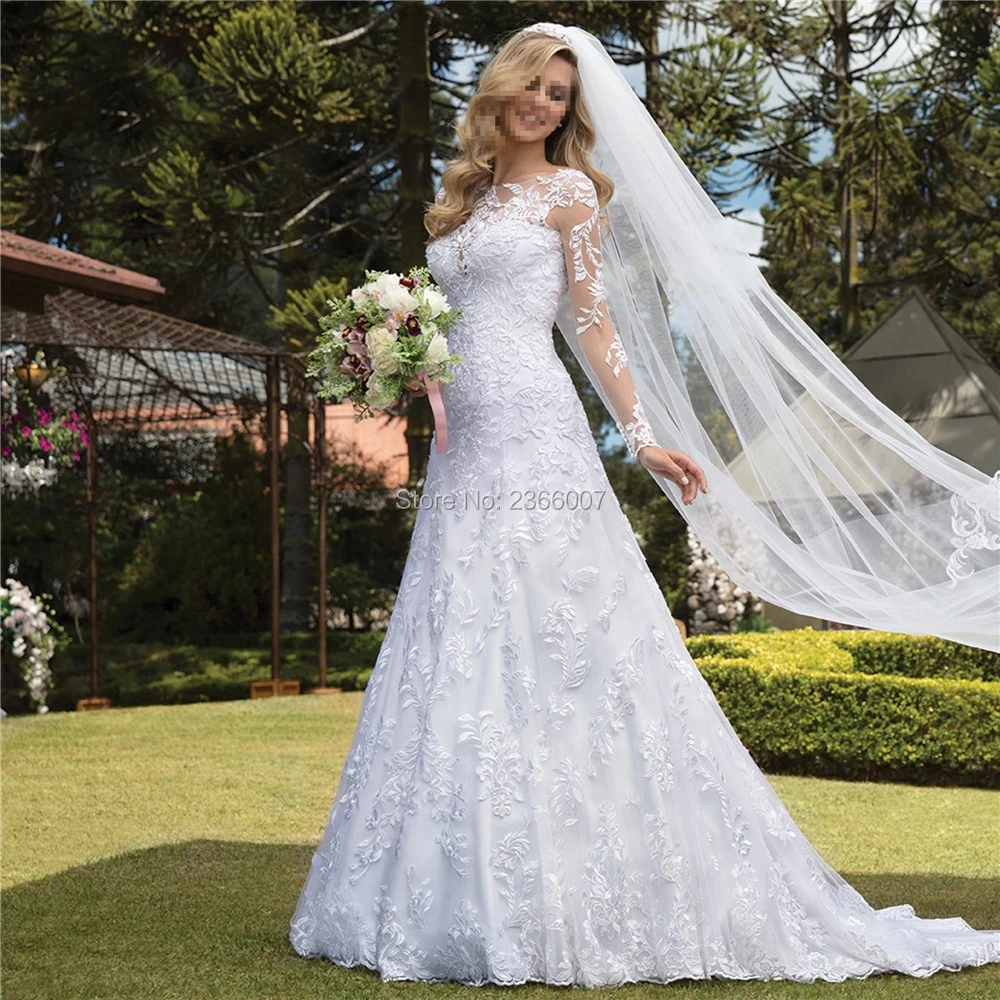 Full Sleeves Lace Bodice Mermaid Wedding Dress Eleagnt Fashion Vestidos De Novia 2020 Plus Size Zipper Back With Buttons Dresses
Full Sleeves Lace Bodice Mermaid Wedding Dress Eleagnt Fashion Vestidos De Novia 2020 Plus Size Zipper Back With Buttons Dresses