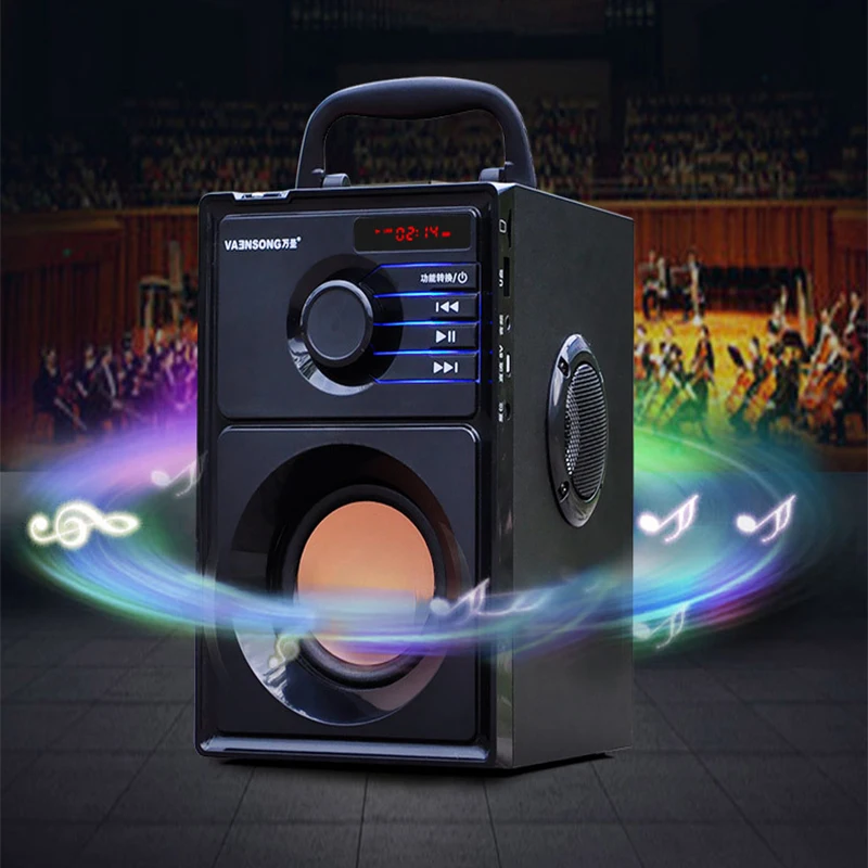 Деревянный HiFi Bluetooth-Динамик 2,1 стерео сабвуфер Портативный динамик s с FM-радио и колонка USB MP3 музыкальный плеер
Деревянный HiFi Bluetooth-Динамик 2,1 стерео сабвуфер Портативный динамик s с FM-радио и колонка USB MP3 музыкальный плеер