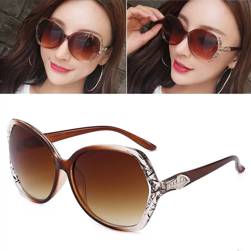 New Women's Sunglasses Round Frame Specializing In Arc Design "visual Thin Face" Colorful European and American Fashion Trends
New Women's Sunglasses Round Frame Specializing In Arc Design "visual Thin Face" Colorful European and American Fashion Trends