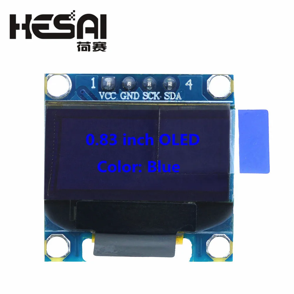 0.83 inch Blue OLED Module New 96X39 OLED LCD LED Display Module 0.83 for arduino Diy Kit
0.83 inch Blue OLED Module New 96X39 OLED LCD LED Display Module 0.83 for arduino Diy Kit