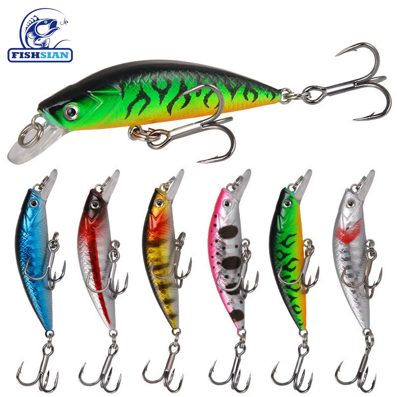 FISHSIAN Minnow Fishing Lures Sinking Weights Whopper Fake Fish Fishing Tackle Jerkbait Saltwater Trolling Lure Isca Artificial
FISHSIAN Minnow Fishing Lures Sinking Weights Whopper Fake Fish Fishing Tackle Jerkbait Saltwater Trolling Lure Isca Artificial