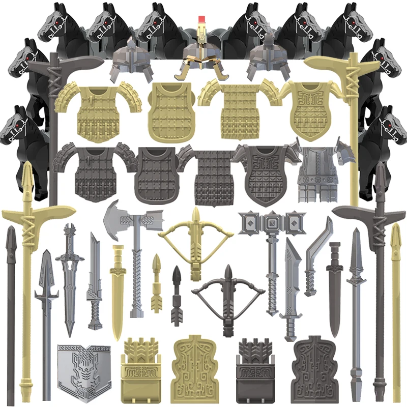 10PCS Weapons Of The Ancient Qin Mediaeval Times For 4cm Mini Dolls Accessories Building Blocks Children's Toys
10PCS Weapons Of The Ancient Qin Mediaeval Times For 4cm Mini Dolls Accessories Building Blocks Children's Toys