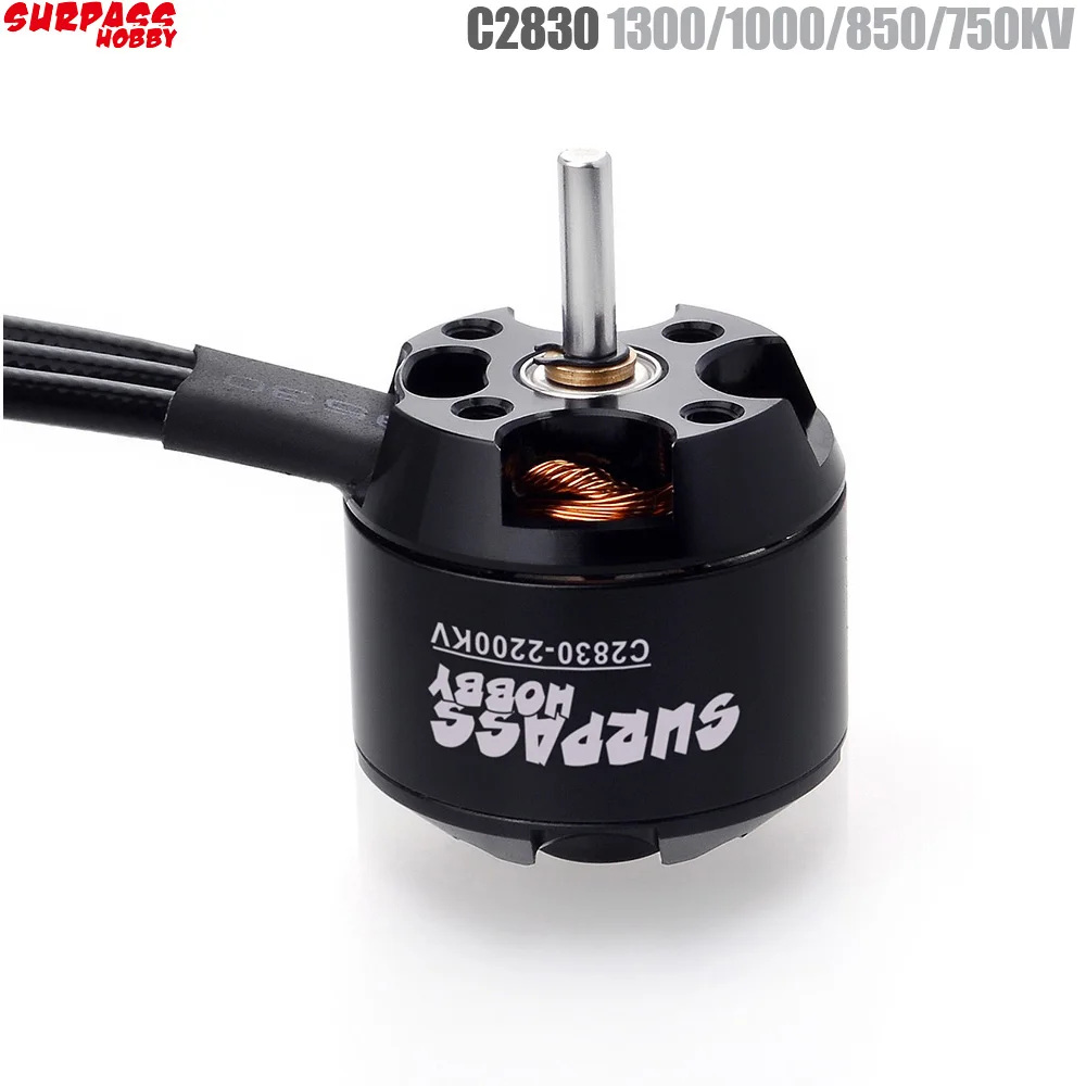 SURPASS HOBBY 2212 C2830 1300KV 1000KV 850KV 750KV бесщеточный двигатель для RC Самолет с неподвижным