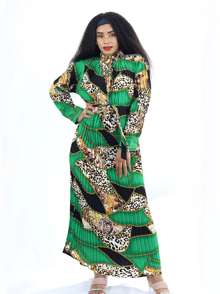 Long Sleeve Dress Print A-line Maxi Dress High Waist Printed Skirt Women Dresses Plus Size Dress High Quality Women Dress
Long Sleeve Dress Print A-line Maxi Dress High Waist Printed Skirt Women Dresses Plus Size Dress High Quality Women Dress