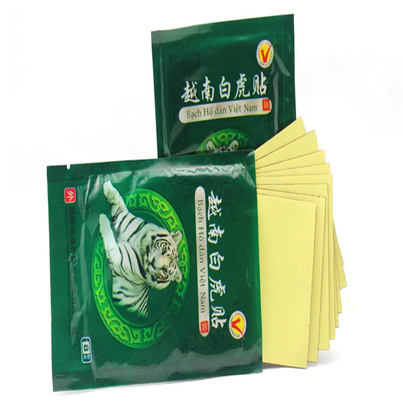 104 Pcs Vietnam White Tiger Balm Patch Cream Body Neck Massager Meridians Stress Pain Relief Arthritis Capsicum Plaster C161 
104 Pcs Vietnam White Tiger Balm Patch Cream Body Neck Massager Meridians Stress Pain Relief Arthritis Capsicum Plaster C161