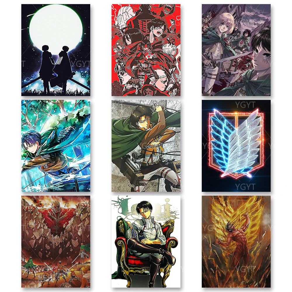 DIY Diamond Painting Wall Art Cross Stitch Picture 5d Embroidery Full Round Drill Home Decoration Gifts Attack on Titan Anime
DIY Diamond Painting Wall Art Cross Stitch Picture 5d Embroidery Full Round Drill Home Decoration Gifts Attack on Titan Anime