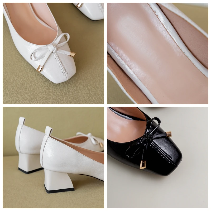 REAVE CAT New 2021 Women Pumps Square Toe 4.5cm Block Heels Patent Leather Bowtie Stylish Slip-On Big Size 31-43 Casual A3717
REAVE CAT New 2021 Women Pumps Square Toe 4.5cm Block Heels Patent Leather Bowtie Stylish Slip-On Big Size 31-43 Casual A3717