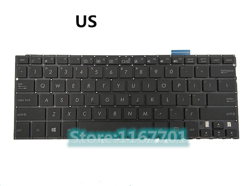 Клавиатура для ноутбука/ноутбука Asus Zenbook Flip UX360 UX360C UX360CA EU NE UK RU US version|Клавиатуры