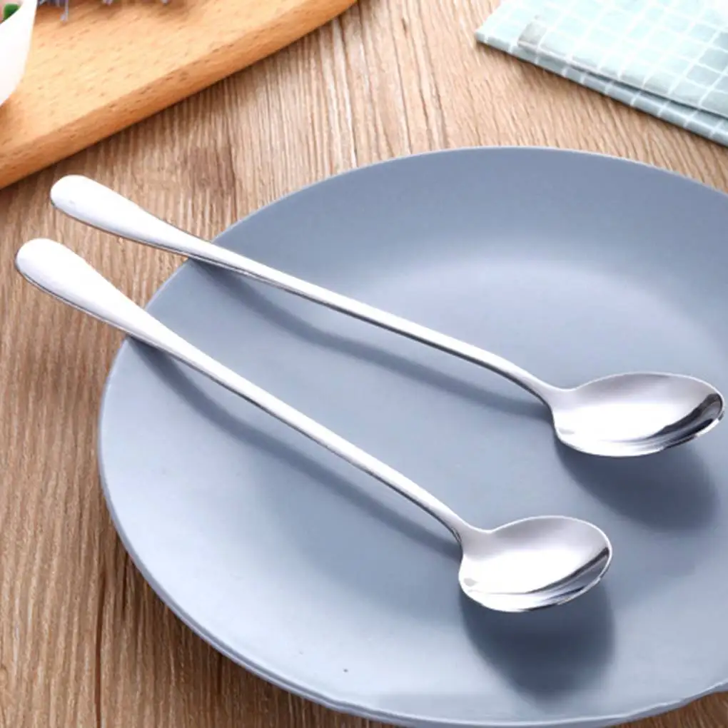 1pc 304 Stainless Steel Dinnerware Set Long Handle Spoon Tea Spoon Dessert Coffee Ice Cream Spoons Kitchen Accessories Bar Tools 
1pc 304 Stainless Steel Dinnerware Set Long Handle Spoon Tea Spoon Dessert Coffee Ice Cream Spoons Kitchen Accessories Bar Tools