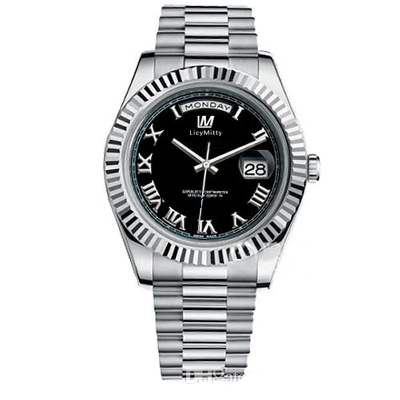 Luxury Daydate Iced Blue Diad Automatic Mechanical Mens Watch President Stainless Steel Men Watches Male Wristwatch
Luxury Daydate Iced Blue Diad Automatic Mechanical Mens Watch President Stainless Steel Men Watches Male Wristwatch