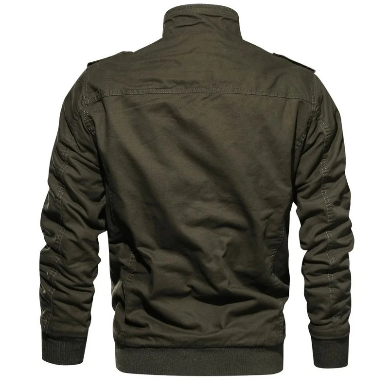 ZOGAA Winter Men Jacket Coats Fur Lined Warm Outdoor Pilot Military Air Overcoat Force Army Jacket Cotton Military Jacket M-6XL
ZOGAA Winter Men Jacket Coats Fur Lined Warm Outdoor Pilot Military Air Overcoat Force Army Jacket Cotton Military Jacket M-6XL