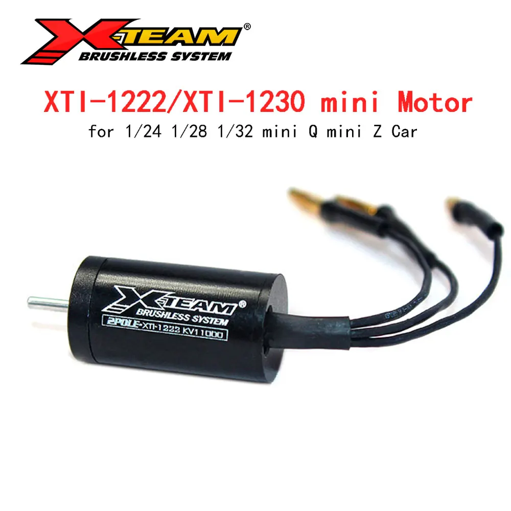 X-team Mini 1222 1230 4500KV 11000KV Brushless Motor 18A ESC for Mini-Z 1/24 1/26 1/32 1/36 Remote Control RC Car RC Parts
X-team Mini 1222 1230 4500KV 11000KV Brushless Motor 18A ESC for Mini-Z 1/24 1/26 1/32 1/36 Remote Control RC Car RC Parts