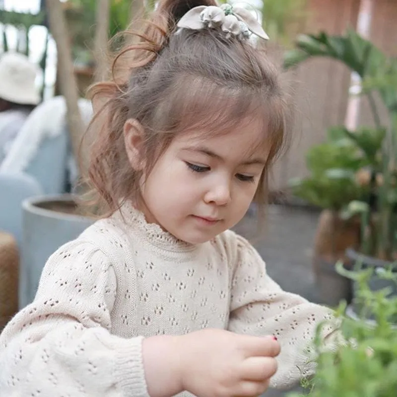 Bebe Organic Girls Knitting Pullover Sweater Toddler Kids Long Sleeved Hollow Out Knitted Sweaters Child Cotton Tops
Bebe Organic Girls Knitting Pullover Sweater Toddler Kids Long Sleeved Hollow Out Knitted Sweaters Child Cotton Tops