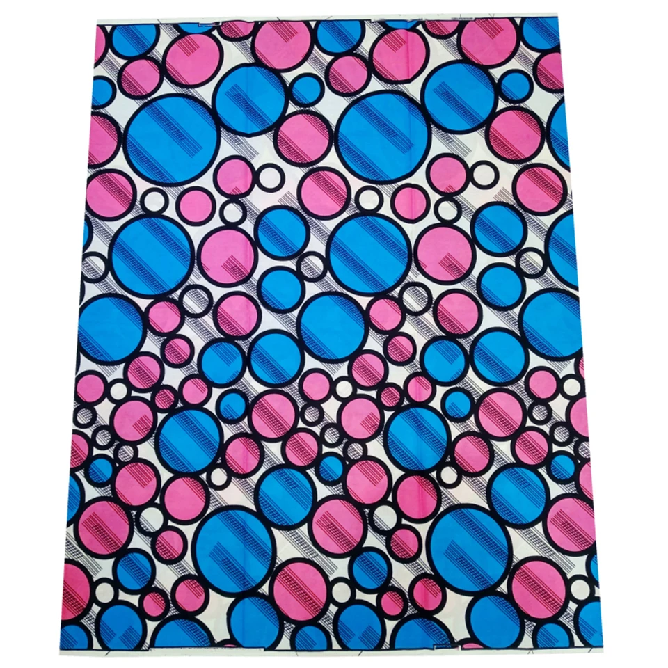 

6 Yards Ankara Mitex Wax Print/ African Fabrics Kitenge/Pagnes/Tissues Africain/ Lapa/Chitenge LBL-55