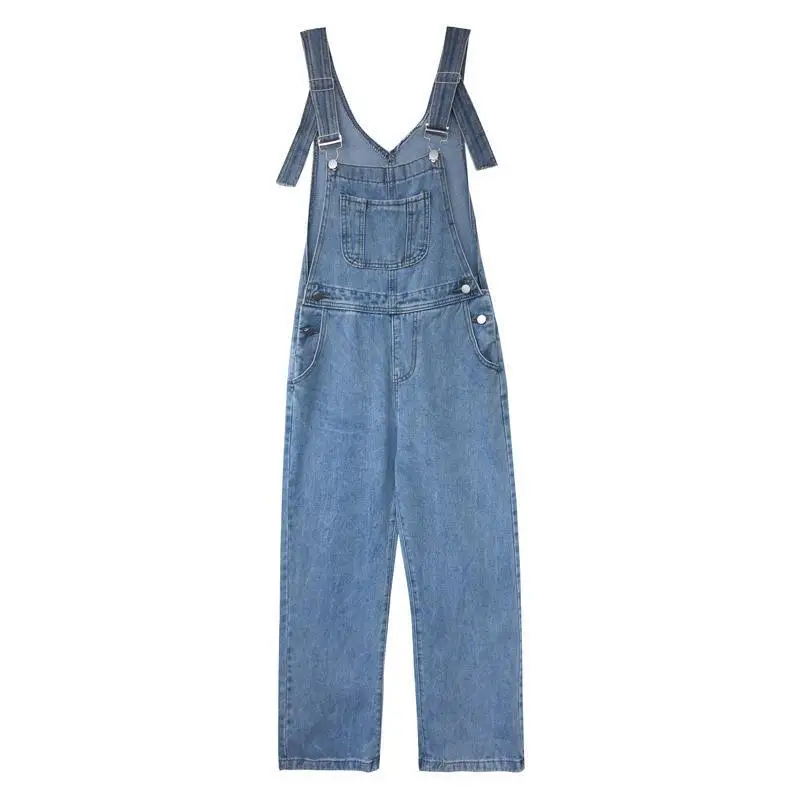Zoulv Women Long Denim Strap Slim Summer All-match Vintage Women Fashion Streetwear BF Leisure Simple Chic Students Jumpsuits
Zoulv Women Long Denim Strap Slim Summer All-match Vintage Women Fashion Streetwear BF Leisure Simple Chic Students Jumpsuits