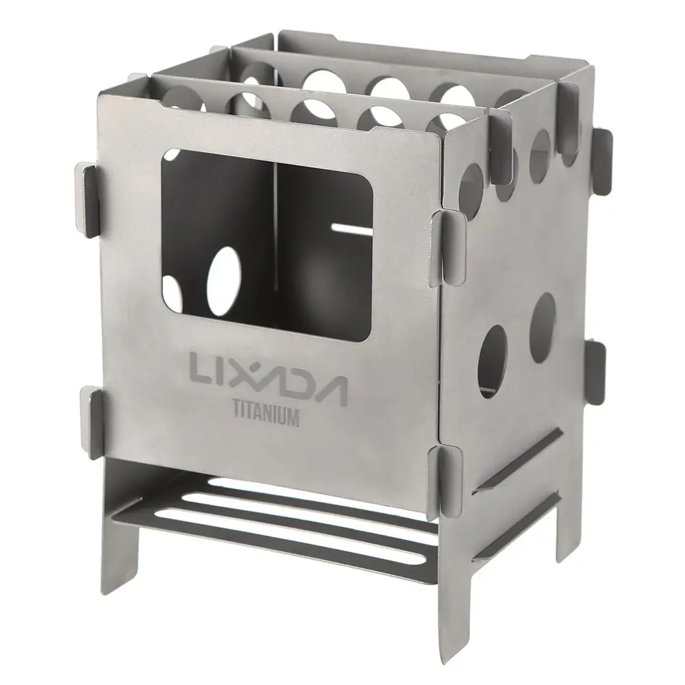 Portable Titanium Wood Stove Camping Equipment Folding Stove Outdoor Wood Stove Furnace Lightweight Bpq Picnic Survival
Portable Titanium Wood Stove Camping Equipment Folding Stove Outdoor Wood Stove Furnace Lightweight Bpq Picnic Survival