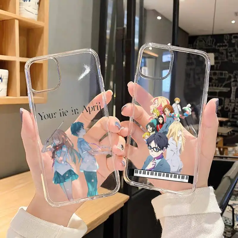 your lie in april Phone Case For iphone 13 12 11 8 7 plus mini x xs xr pro max Transparent soft
your lie in april Phone Case For iphone 13 12 11 8 7 plus mini x xs xr pro max Transparent soft