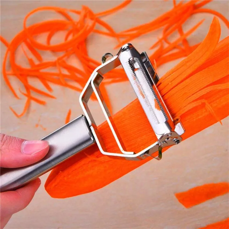 Stainless Steel Vegetable Peeler Multi-function Cutter Cucumber Peeler Carrot Cheese Grater Slicer Zester Kitchen Accessories
Stainless Steel Vegetable Peeler Multi-function Cutter Cucumber Peeler Carrot Cheese Grater Slicer Zester Kitchen Accessories