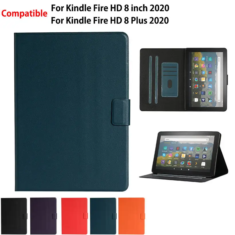 Чехол для Amazon Fire HD 8 2020, чехол для Fire HD 8 Plus 2020, силиконовый чехол из искусственной кожи, защитная подставка, чехол
Чехол для Amazon Fire HD 8 2020, чехол для Fire HD 8 Plus 2020, силиконовый чехол из искусственной кожи, защитная подставка, чехол