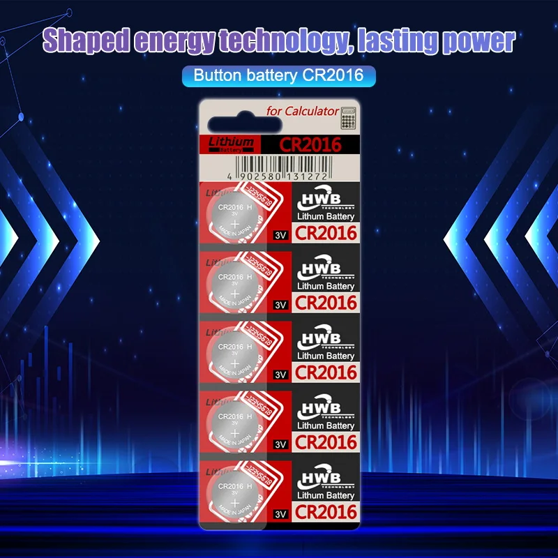 300pcs original brand new battery For Eaxell cr2016 3v button cell coin batteries for watch computer cr 2016 Control Toy | Электроника