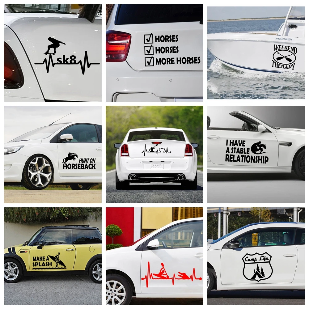 Colorful Sport Heartbeat Car Stickers Car Decal Sticker Art Car Quotes Stickers Window Decor Rear Windshield Decals
Colorful Sport Heartbeat Car Stickers Car Decal Sticker Art Car Quotes Stickers Window Decor Rear Windshield Decals