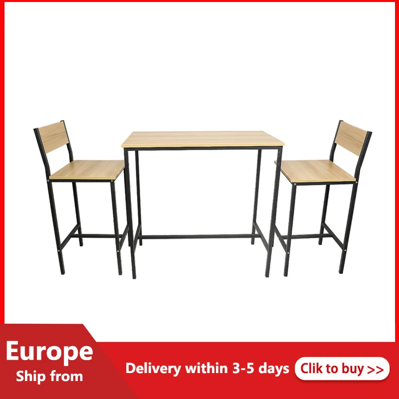 3PCS/set Oak High Back Table And Chair Set Modern Dining Room Furniture Balcony Open-air Multipurpose Coffee Home Table HWC
3PCS/set Oak High Back Table And Chair Set Modern Dining Room Furniture Balcony Open-air Multipurpose Coffee Home Table HWC