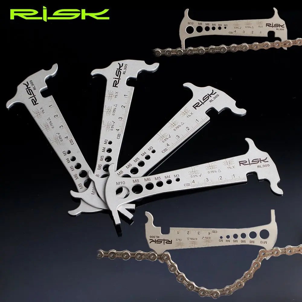 Connecting Aid Repair Tools Road Bicycle MTB Bike Chain Wear Indicator W/Chain Hook 3in1 Chain Checker Loss Indicator Checkers
Connecting Aid Repair Tools Road Bicycle MTB Bike Chain Wear Indicator W/Chain Hook 3in1 Chain Checker Loss Indicator Checkers