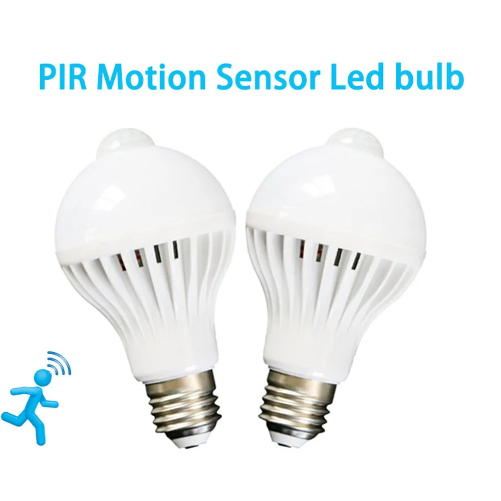 85-265V Smart Sound Control/ PIR Motion Sensor Light LED Bulb E27 5W 7W 9W 12W Staircase Corridor Infrared Human Body Bulb Lamps
85-265V Smart Sound Control/ PIR Motion Sensor Light LED Bulb E27 5W 7W 9W 12W Staircase Corridor Infrared Human Body Bulb Lamps
