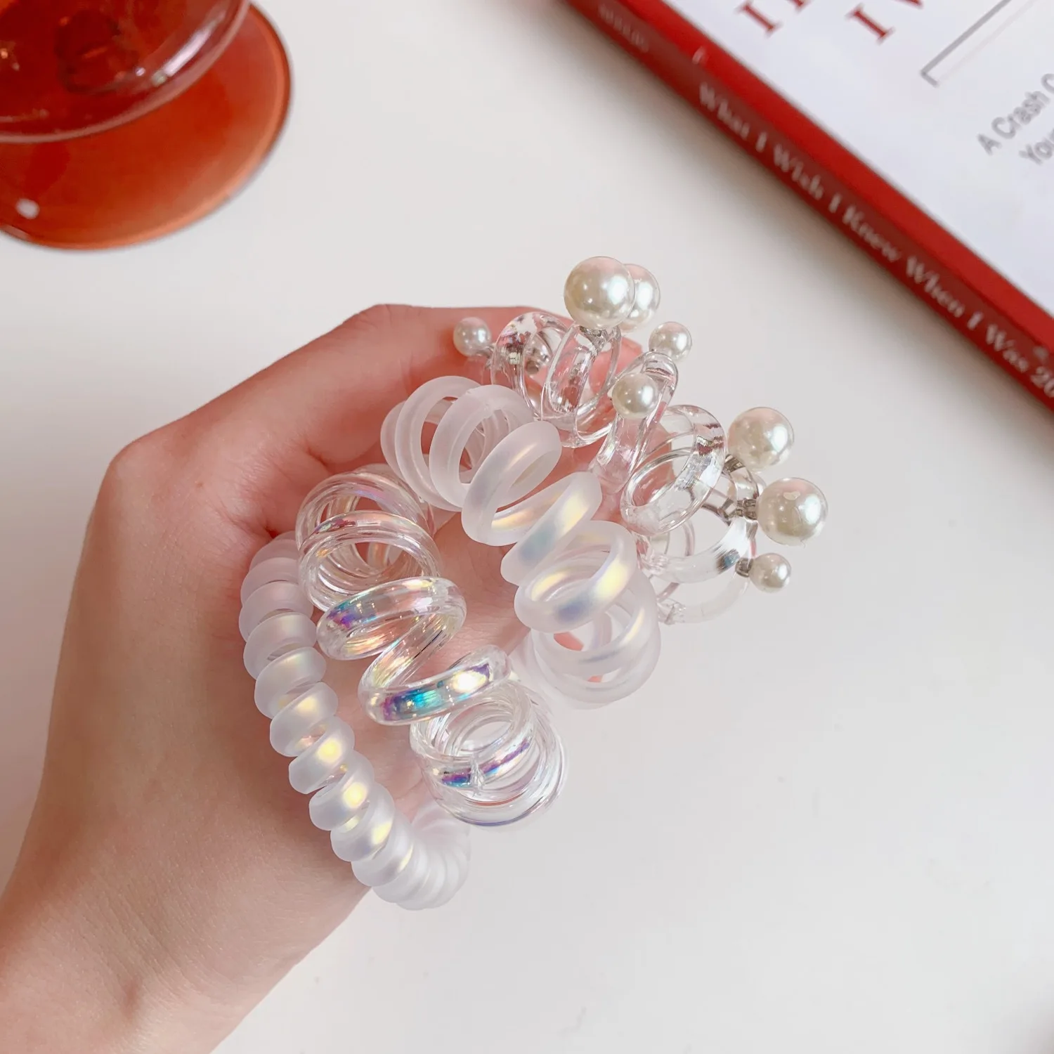 Glowing Telephone Wire Scrunchies Women Elastic Hair Rings Hair Accessories for Girls
Glowing Telephone Wire Scrunchies Women Elastic Hair Rings Hair Accessories for Girls