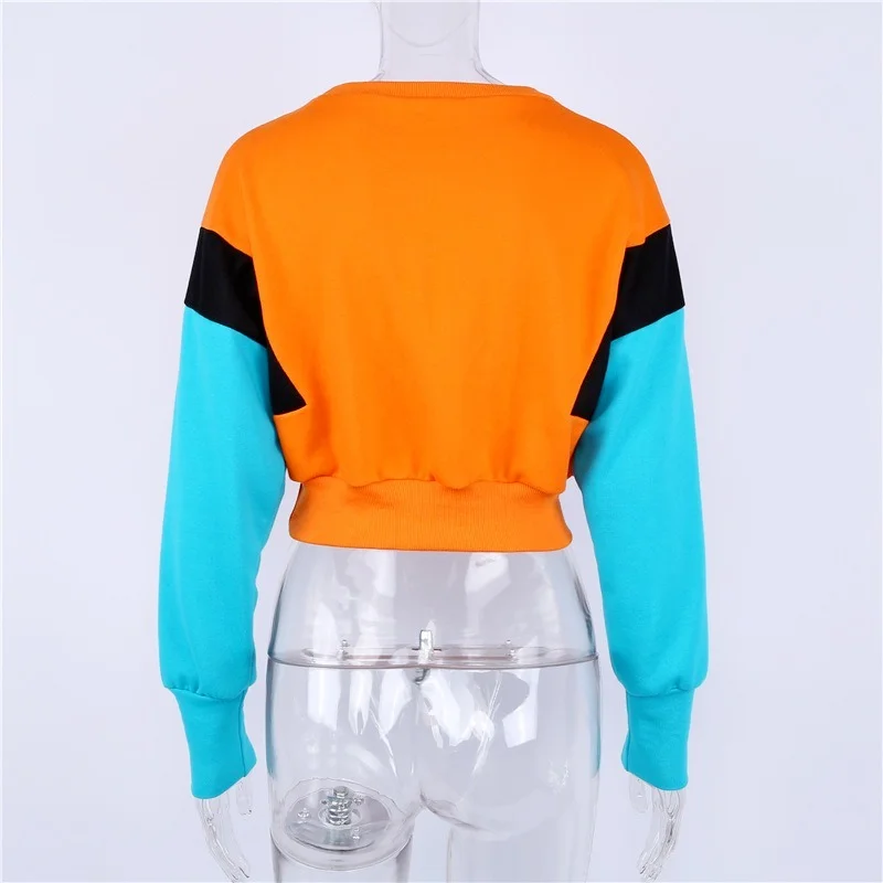 Indie Spring Fall Casual Patchwork Cloth 2021 Fashion Women Cute Long Sleeve Loose Pinkycolor Orange Hoodies Crop Top Sweatshirt
Indie Spring Fall Casual Patchwork Cloth 2021 Fashion Women Cute Long Sleeve Loose Pinkycolor Orange Hoodies Crop Top Sweatshirt