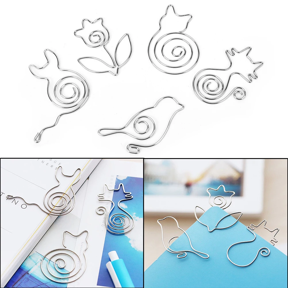 2pcs/lot Cartoon Animal Cat Bird Flowers Shape Paper Clip Metal Clip for Books Stationery School Supplies Papelaria
2pcs/lot Cartoon Animal Cat Bird Flowers Shape Paper Clip Metal Clip for Books Stationery School Supplies Papelaria