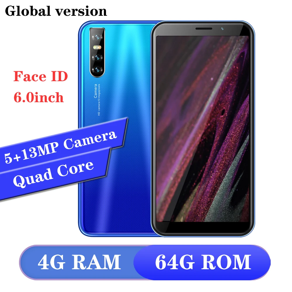 Распознавание лица разблокирована K30 Pro 13 МП Оригинал 4G RAM 64G ROM четырехъядерный