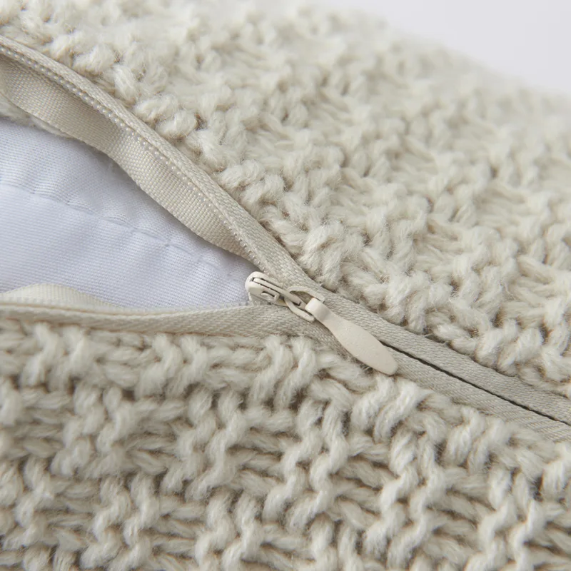 Nordic Style Sofa Decorative Cushion Knitted Acrylic Pillowcase 45cmx45cm Pillow Core Not Included
Nordic Style Sofa Decorative Cushion Knitted Acrylic Pillowcase 45cmx45cm Pillow Core Not Included